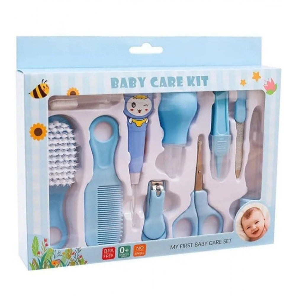 Generic BABY CARE KIT 10 PCS (Sky Blue)