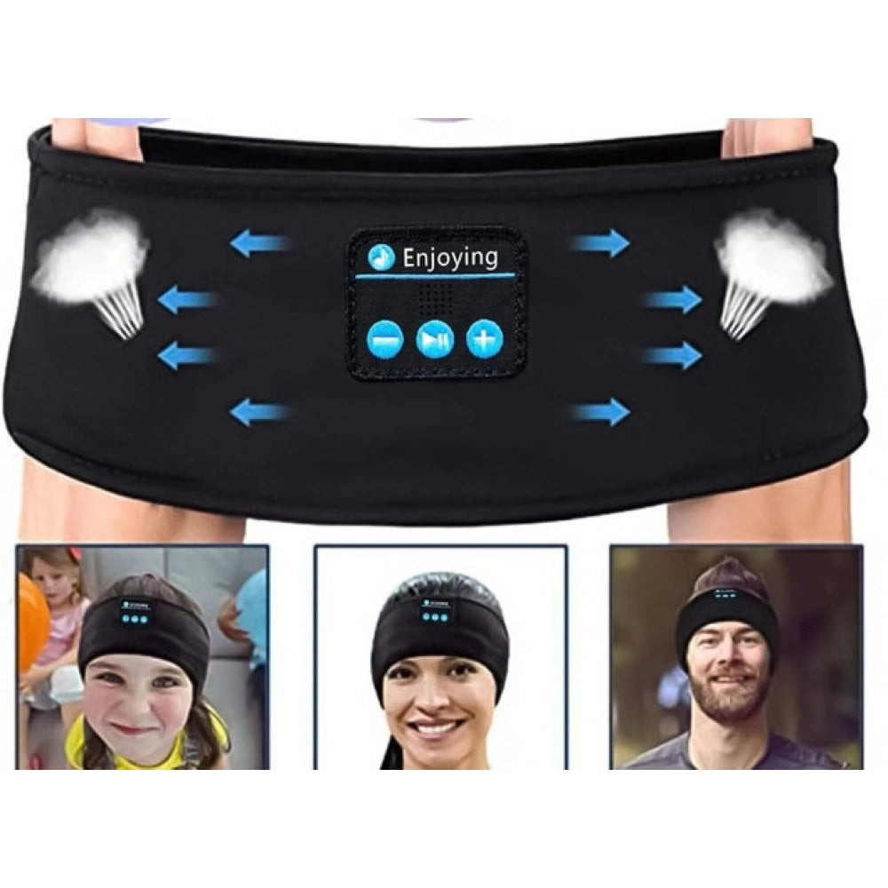 Generic Sleep Headphone Headband ( Black)