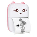 Generic Mini Printer (Pink-White)