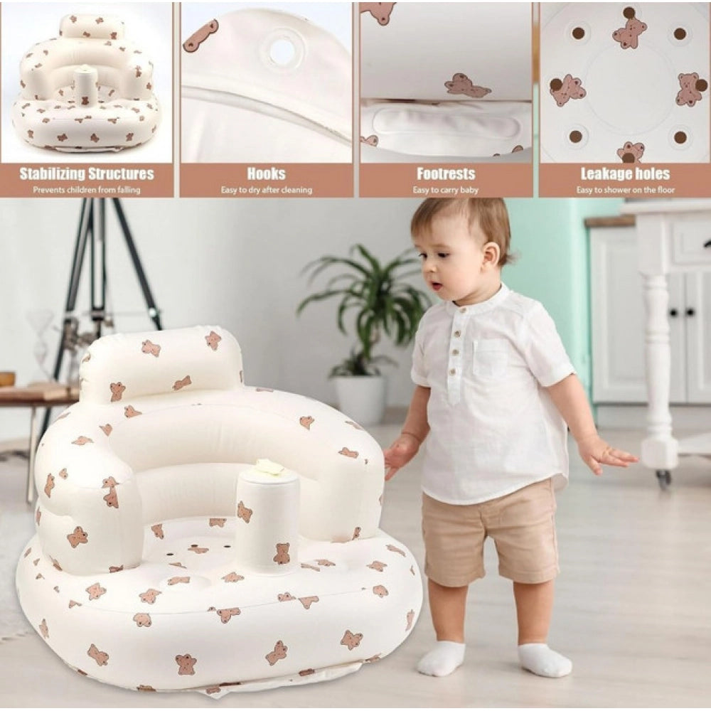 Generic Baby Inflatable Sofa (Multicolor)