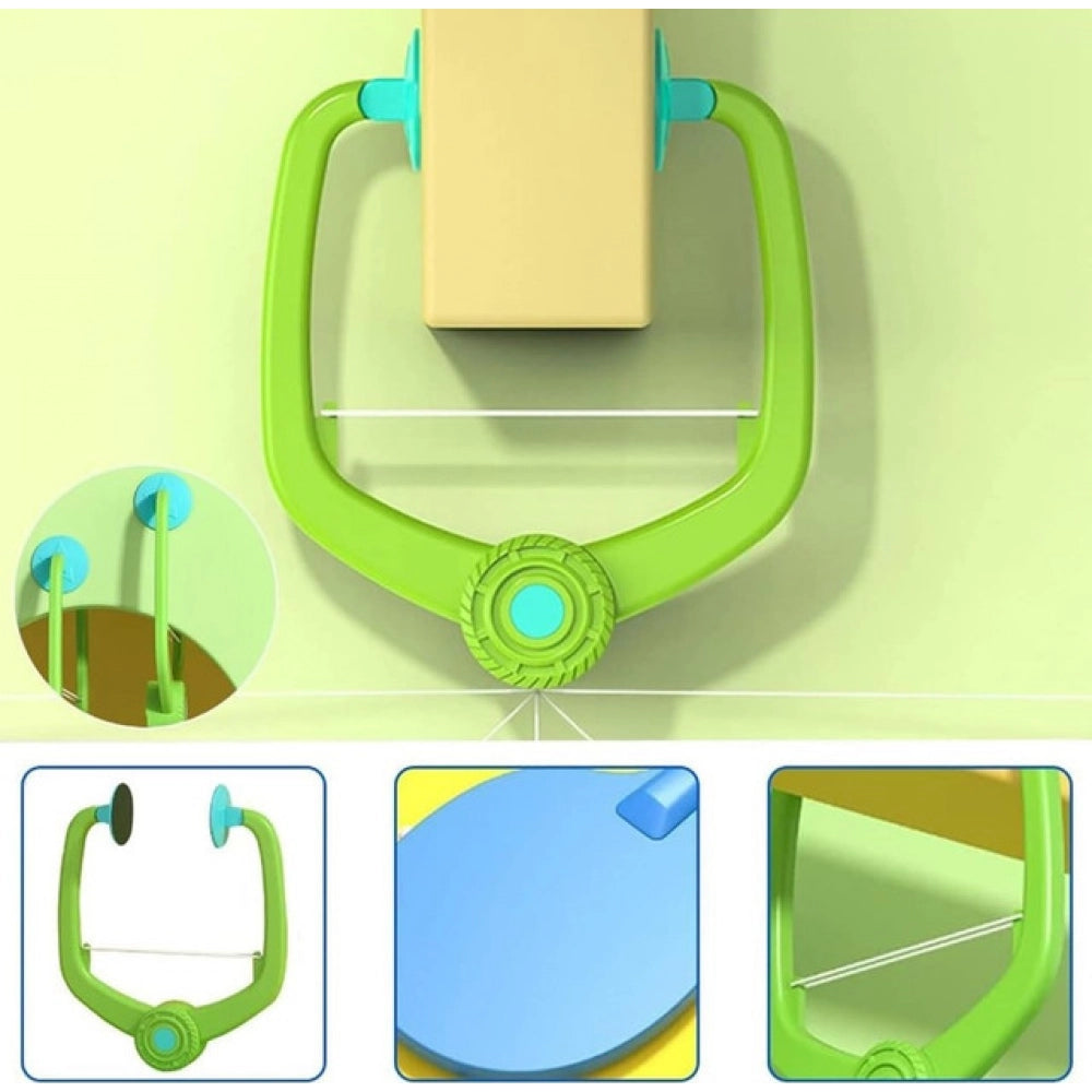 Generic Pack of 2 Solo Tennis Trainer (Green)